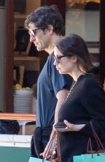ASHLEY BENSON and Brandon Davis at Cipriani in Beverly Hills 04/01/2024