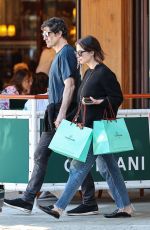 ASHLEY BENSON and Brandon Davis at Cipriani in Beverly Hills 04/01/2024