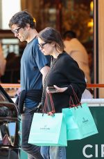 ASHLEY BENSON and Brandon Davis at Cipriani in Beverly Hills 04/01/2024