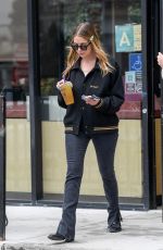 ASHLEY BENSON Out for Iced Tea in Los Angeles 04/25/2024