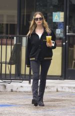 ASHLEY BENSON Out for Iced Tea in Los Angeles 04/25/2024