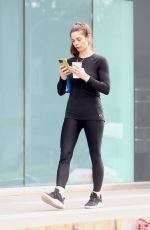 ASHLEY GREENE Leaves a Gym in Beverly Hills 04/24/2024