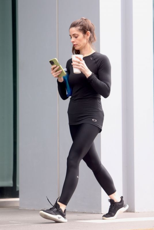 ASHLEY GREENE Leaves a Gym in Beverly Hills 04/24/2024