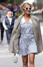 ASHLEY ROBERTS at Heart Radio in London 04/26/2024