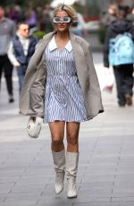 ASHLEY ROBERTS at Heart Radio in London 04/26/2024