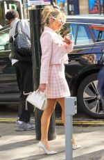 ASHLEY ROBERTS Leaves Heart FM Show in London 04/29/2024