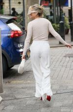 ASHLEY ROBERTS Leaves Heart Radio in London 04/16/2024