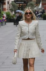 ASHLEY ROBERTS Leaves Heart Radio in London 04/19/2024