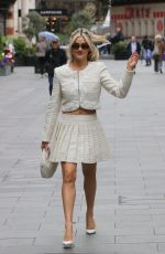 ASHLEY ROBERTS Leaves Heart Radio in London 04/19/2024