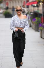 ASHLEY ROBERTS Out and About in London 04/11/2024