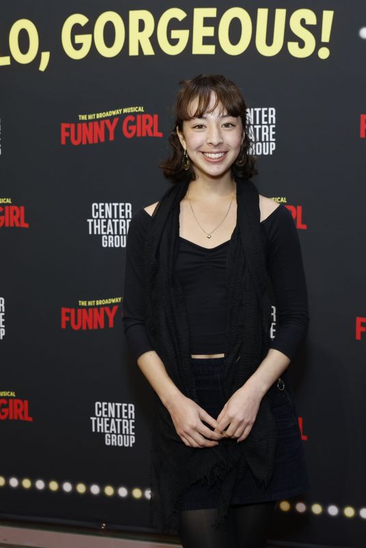 AUBREY ANDERSON-EMMONS at Opening Night Performance of Funny Girl in Los Angeles 04/03/2024