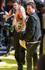 AVRIL ALVIGNE Arrives at 2024 iHeartRadio Music Awards in Hollywood 04/01/2024