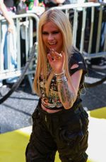 AVRIL ALVIGNE Arrives at 2024 iHeartRadio Music Awards in Hollywood 04/01/2024