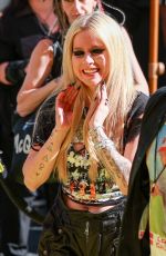 AVRIL ALVIGNE Arrives at 2024 iHeartRadio Music Awards in Hollywood 04/01/2024