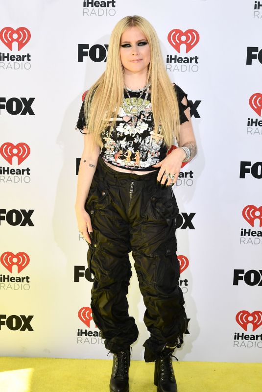AVRIL LAVIGNE at 2024 iHeartRadio Music Awards in Hollywood 04/01/2024