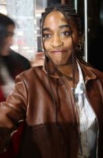 AYO EDEBIRI Arrives at SNL Party at Zuma in New York 03/31/2024