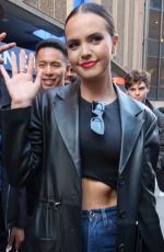 BAILEE MADISON Arrives at Madison Square Garden in New York 04/22/2024