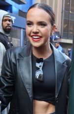 BAILEE MADISON Arrives at Madison Square Garden in New York 04/22/2024