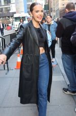 BAILEE MADISON Arrives at Madison Square Garden in New York 04/22/2024