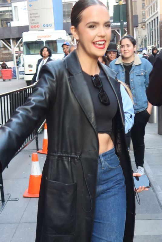 BAILEE MADISON Arrives at Madison Square Garden in New York 04/22/2024