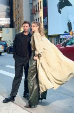 BARBARA PALVIN and Patrick Schwarzenegger at a Photoshoot in New York 04/24/2024