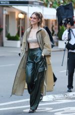 BARBARA PALVIN and Patrick Schwarzenegger at a Photoshoot in New York 04/24/2024