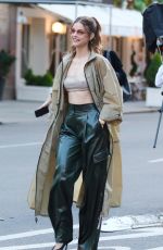 BARBARA PALVIN and Patrick Schwarzenegger at a Photoshoot in New York 04/24/2024