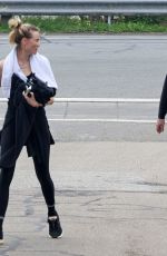 BEHATI PRINSLOO and Adam Levine Leaves a Workout in Santa Barbara 04/23/2024