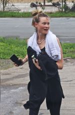 BEHATI PRINSLOO and Adam Levine Leaves a Workout in Santa Barbara 04/23/2024