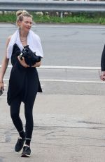BEHATI PRINSLOO and Adam Levine Leaves a Workout in Santa Barbara 04/23/2024