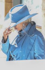 BEYONCE Arrives at a Meeting in Los Angeles 04/01/2024