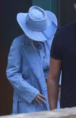 BEYONCE Arrives at a Meeting in Los Angeles 04/01/2024