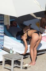 BIANCA BALTI in Bikini at a Beach in St Barths 03/30/2024
