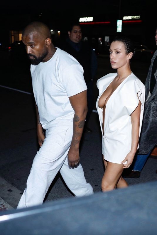 BIANCA CENSORI and Kanye West LeavesTy Dolla $ign’s Birthday Party at The Nice Guy in West Hollywood 04/10/2024