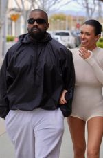 BIANCA CENSORI and Kanye West Out at Oxnard Mall 03/31/2024