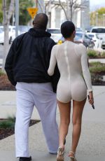 BIANCA CENSORI and Kanye West Out at Oxnard Mall 03/31/2024