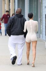 BIANCA CENSORI and Kanye West Out at Oxnard Mall 03/31/2024