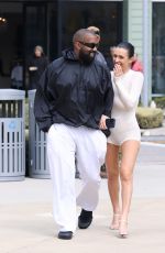 BIANCA CENSORI and Kanye West Out at Oxnard Mall 03/31/2024