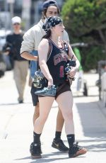 BILLIE EILISH and Alex Wolff Out in Los Angeles 04/24/2024