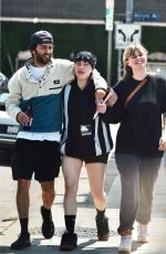 BILLIE EILISH and Alex Wolff Out in Los Angeles 04/24/2024