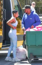 BLAC CHYNA and Derrick Milano Out in Calabasas 04/08/2024