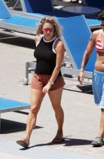 BRAUNWYN WINDHAM-BURKE on Vacations with JENNIFER SPINNER in Palm Springs 04/23/2024