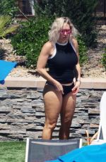 BRAUNWYN WINDHAM-BURKE on Vacations with JENNIFER SPINNER in Palm Springs 04/23/2024
