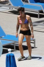 BRAUNWYN WINDHAM-BURKE on Vacations with JENNIFER SPINNER in Palm Springs 04/23/2024