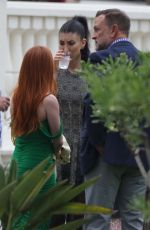 BRIANA CUOCO and AMY DAVIDSON at Kimberly J. Brown and Daniel Kountz Get Married at Spanish Hills Club in Camarillo 04/19/2024