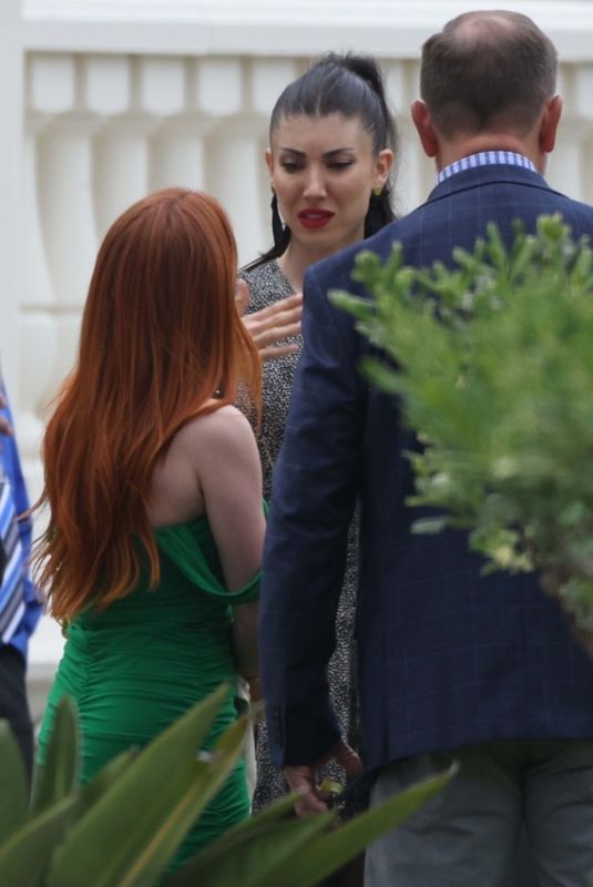 BRIANA CUOCO and AMY DAVIDSON at Kimberly J. Brown and Daniel Kountz Get Married at Spanish Hills Club in Camarillo 04/19/2024