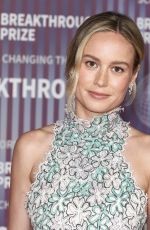 BRIE LARSON at 10th Breakthrough Prize Ceremony in Los Angeles 04/13/2024