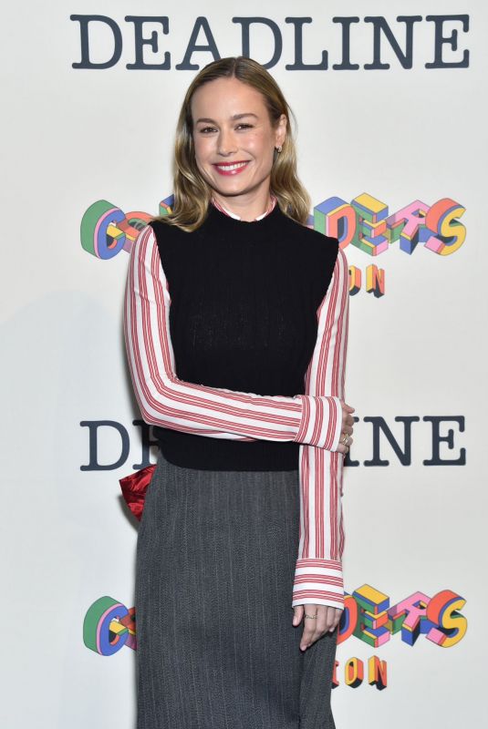 BRIE LARSON at Lessons in Chemistry Panel at Deadline Contenders Television in Los Angeles 04/14/2024
