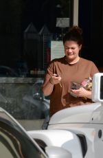 BRITTANY CATWRIGHT Leaves Sunset Tan in Studio City 04/04/2024