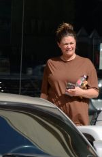 BRITTANY CATWRIGHT Leaves Sunset Tan in Studio City 04/04/2024